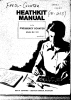 Heathkit IB-1103 - Manual 